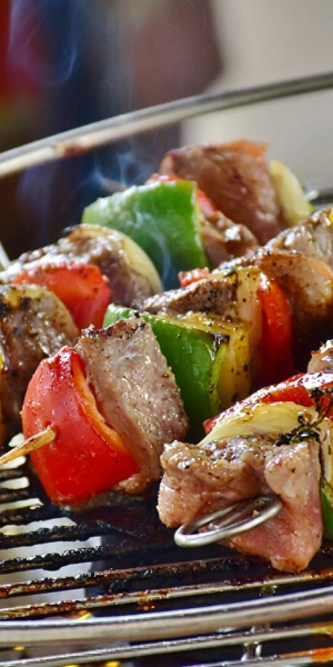 Green, Red, Yellow pepper sticks